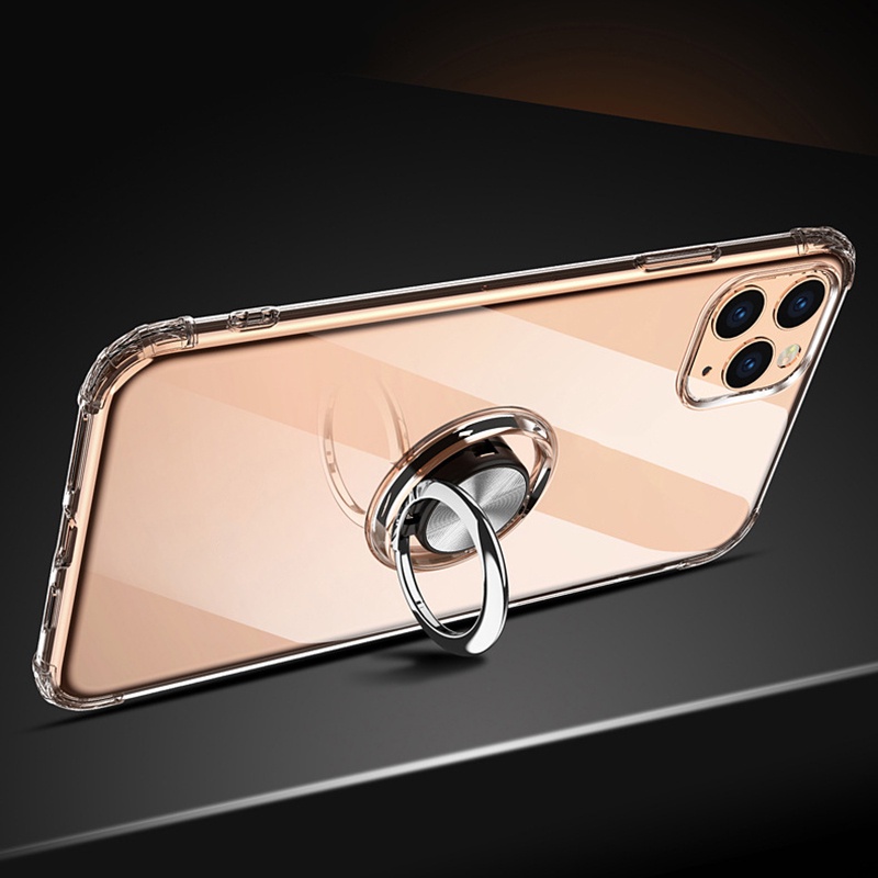 Ốp Điện Thoại Dẻo Trong Suốt Có Túi Khí Chống Sốc & Giá Đỡ Từ Tính Nothing Phone 1