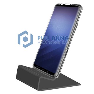 [COMBO 10 Kệ] Mica ĐEN Trưng Bày Điện Thoại (Ngang 10cm)
