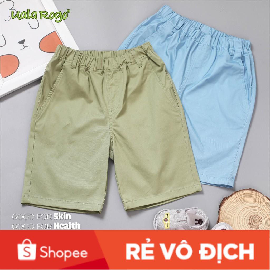 Quần sooc nam kaki/ÁO vải mềm cotton organic Uala Rogo