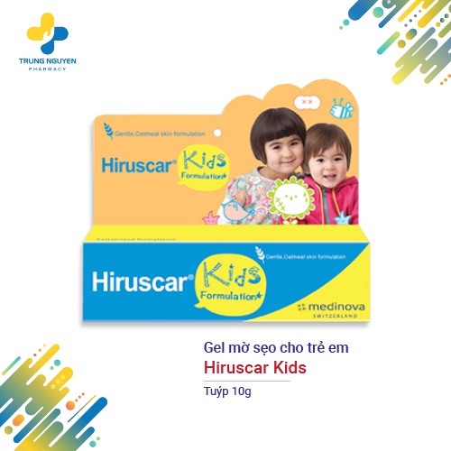 Gel mờ sẹo cho trẻ em Hiruscar Kids (10g)