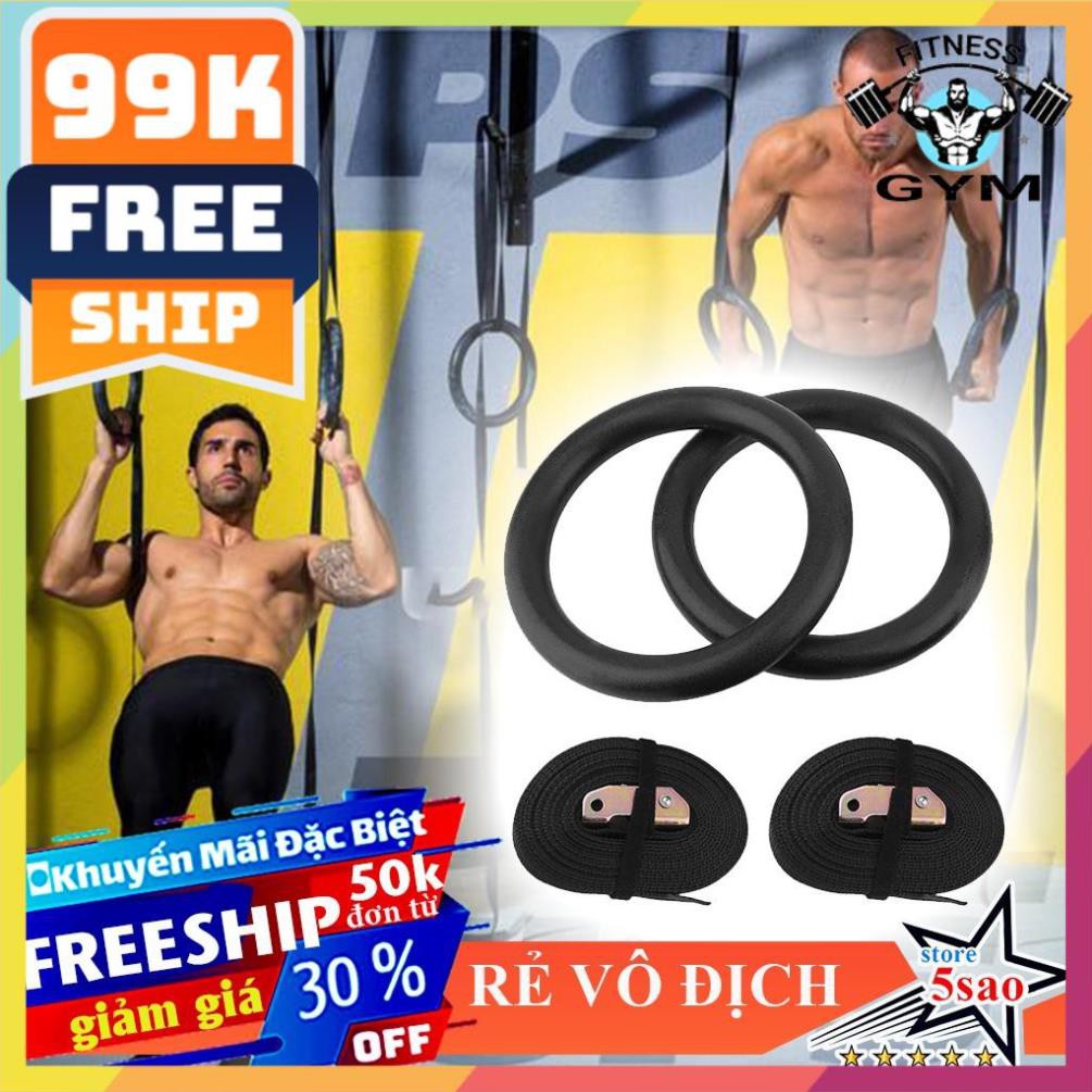 FREESHIP 🎁 Bộ vòng xà tay Ring Dip giá rẻ 2021 ⭐ Dụng cụ tập street workout