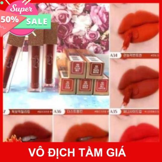 Son Black Rouge A33 ⚡️𝑯𝒂̀𝒏𝒈 𝑯𝒂𝒏𝒅𝒎𝒂𝒅𝒆⚡️ Màu Đỏ Cam | BigBuy360 - bigbuy360.vn