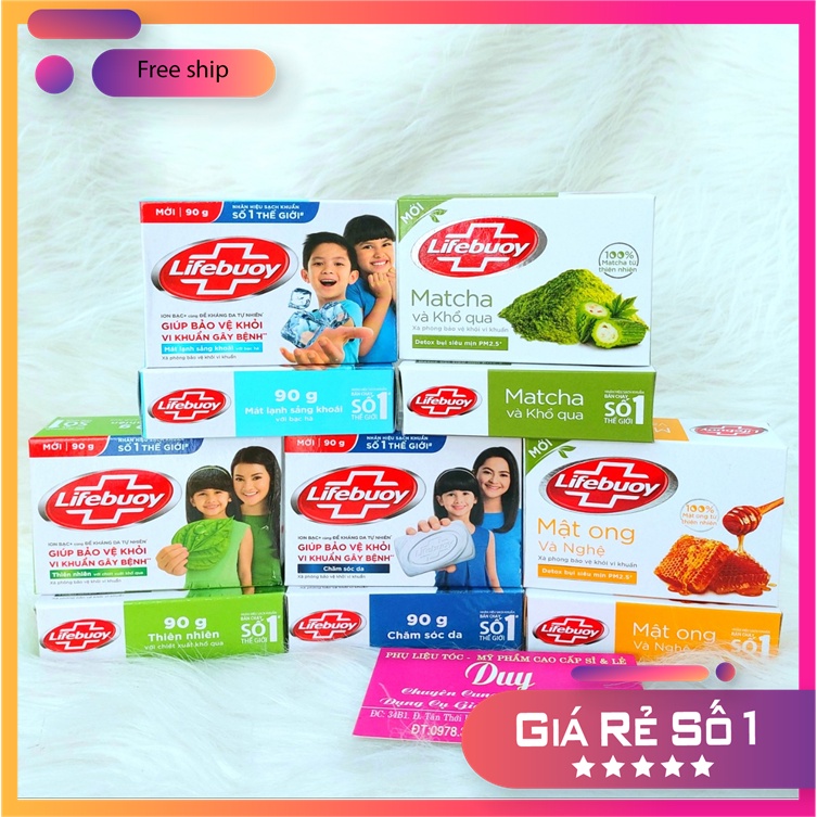 Xà Bông Cục Diệt Khuẩn LIFEBOUY 9G