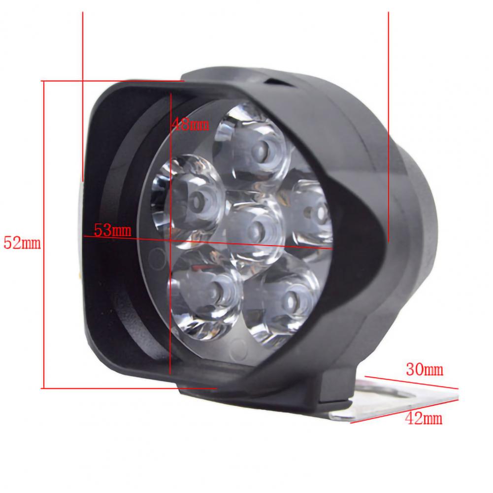 Đèn Pha LED 48V Chống Nước Thông Dụng Cho Xe Máy / Xe Đạp Điện