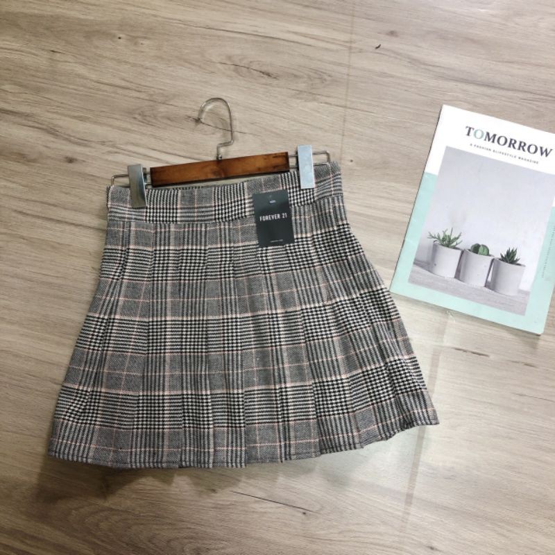 Chân váy xếp ly tennis caro lưng cao hót nhất | BigBuy360 - bigbuy360.vn