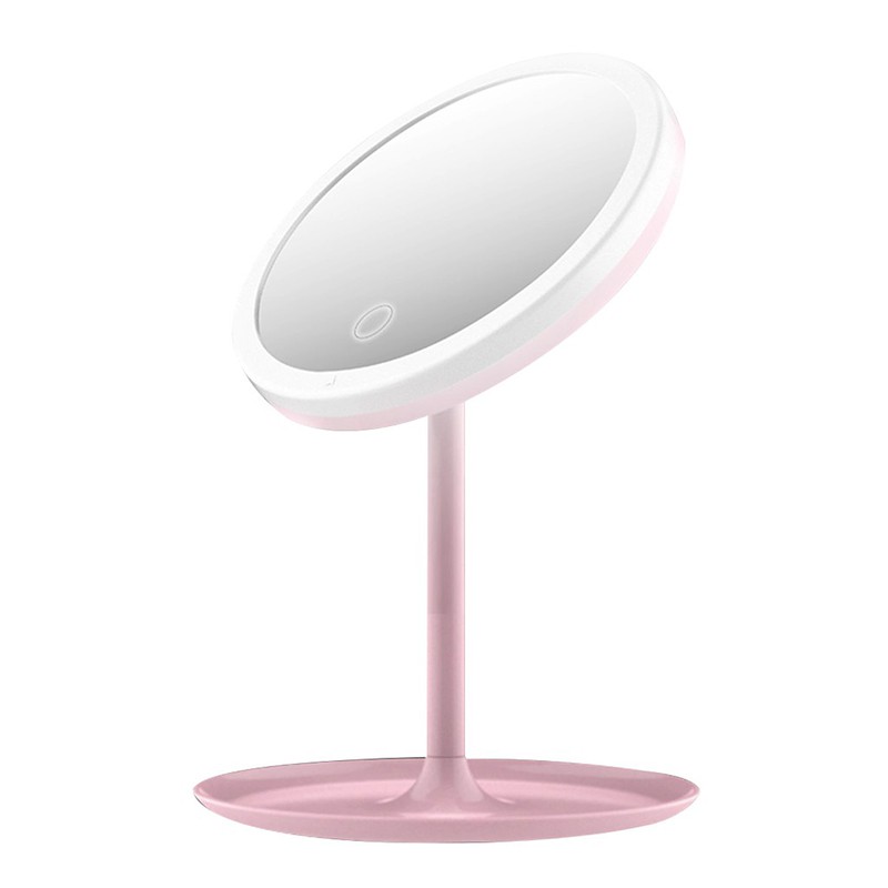 Gương trang điểm đèn led 3 chế độ sáng tắt mở cảm ứng - Sử dụng điện sạc Led Makeup Light Mirror 3 Mode HL236