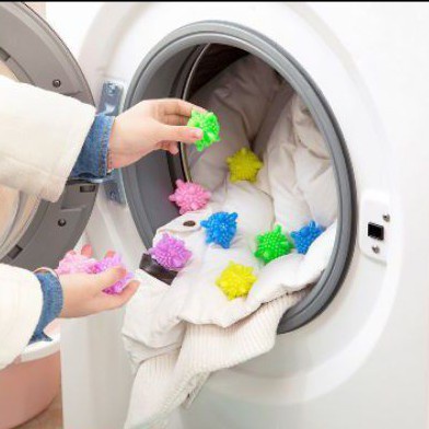 Bóng Giặt Quần Áo-Bóng Gai Giặt Quần Áo Giảm Nhăn