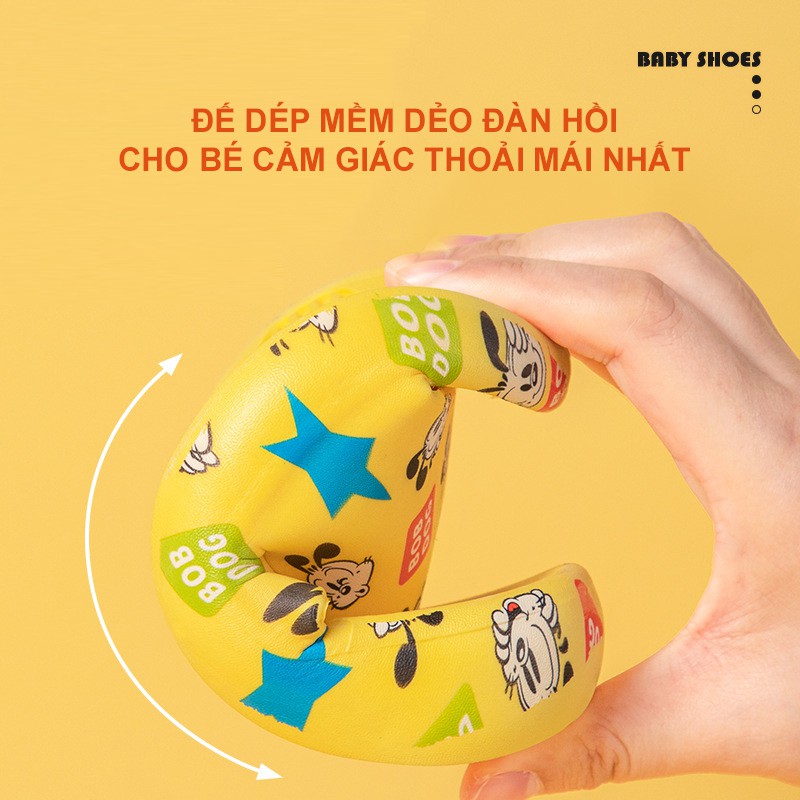 Dép Cho Bé Bobdog BD2121B-2 Mềm Nhẹ Chống Trơn Trượt Cho Bé Sản Phẩm Chính Hãng