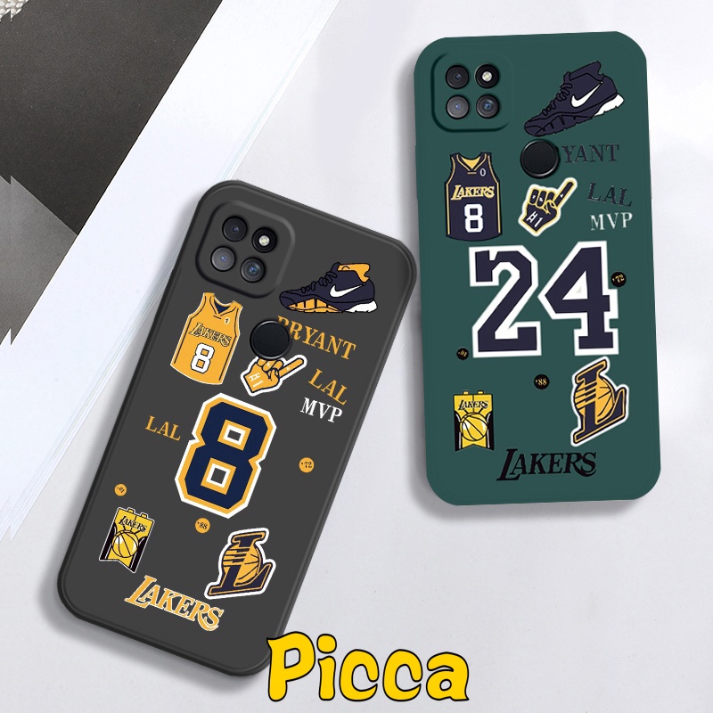 Ốp điện thoại mềm họa tiết Nba Lakers Kobe thích hợp cho Iphone 11 13 12 Pro Max 7Plus 8Plus Xr XS X 6s 6 plus
