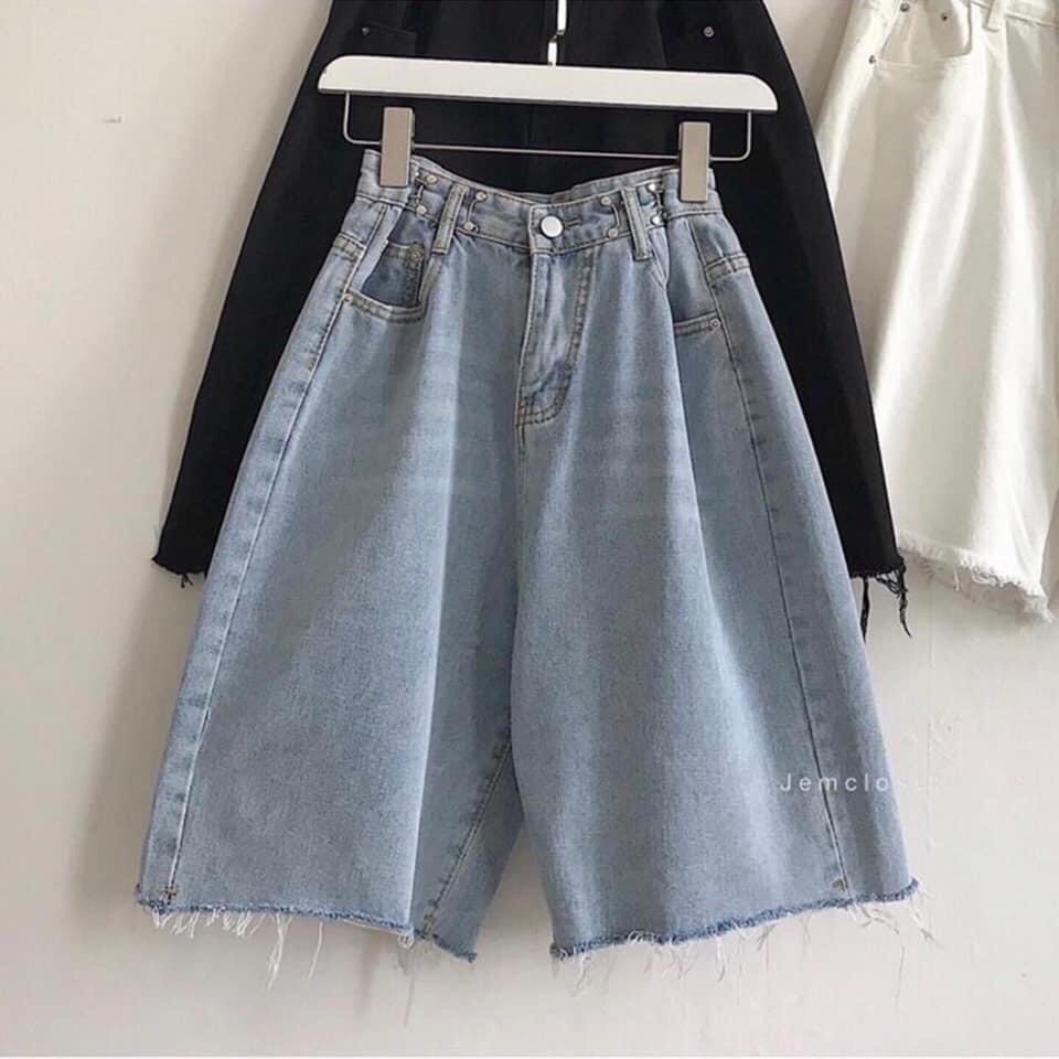 Quần Ngố Bò Móc Cạp Form Đẹp FStore SP07