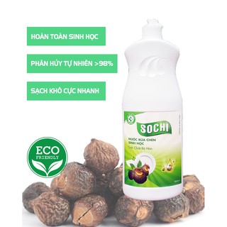 Nước rửa chén sinh học Sochi 800ml