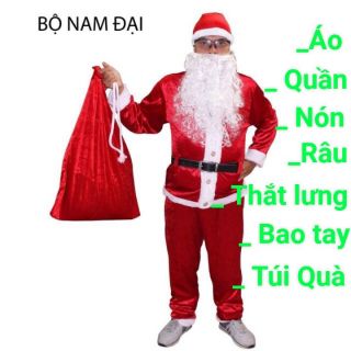 Bộ đồ ông già noel 7 món