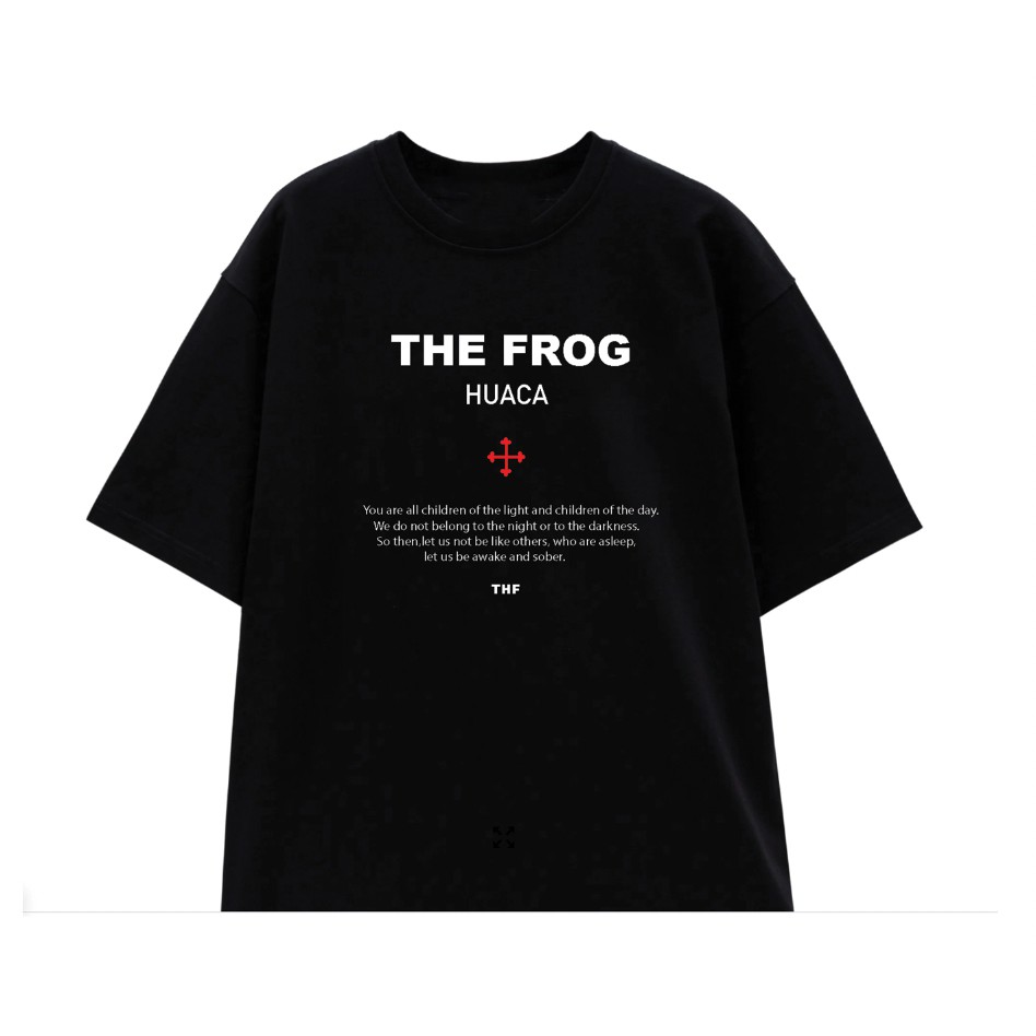- Áo thun ngắn tay cổ tròn - THE FROG HUACA - TFT11