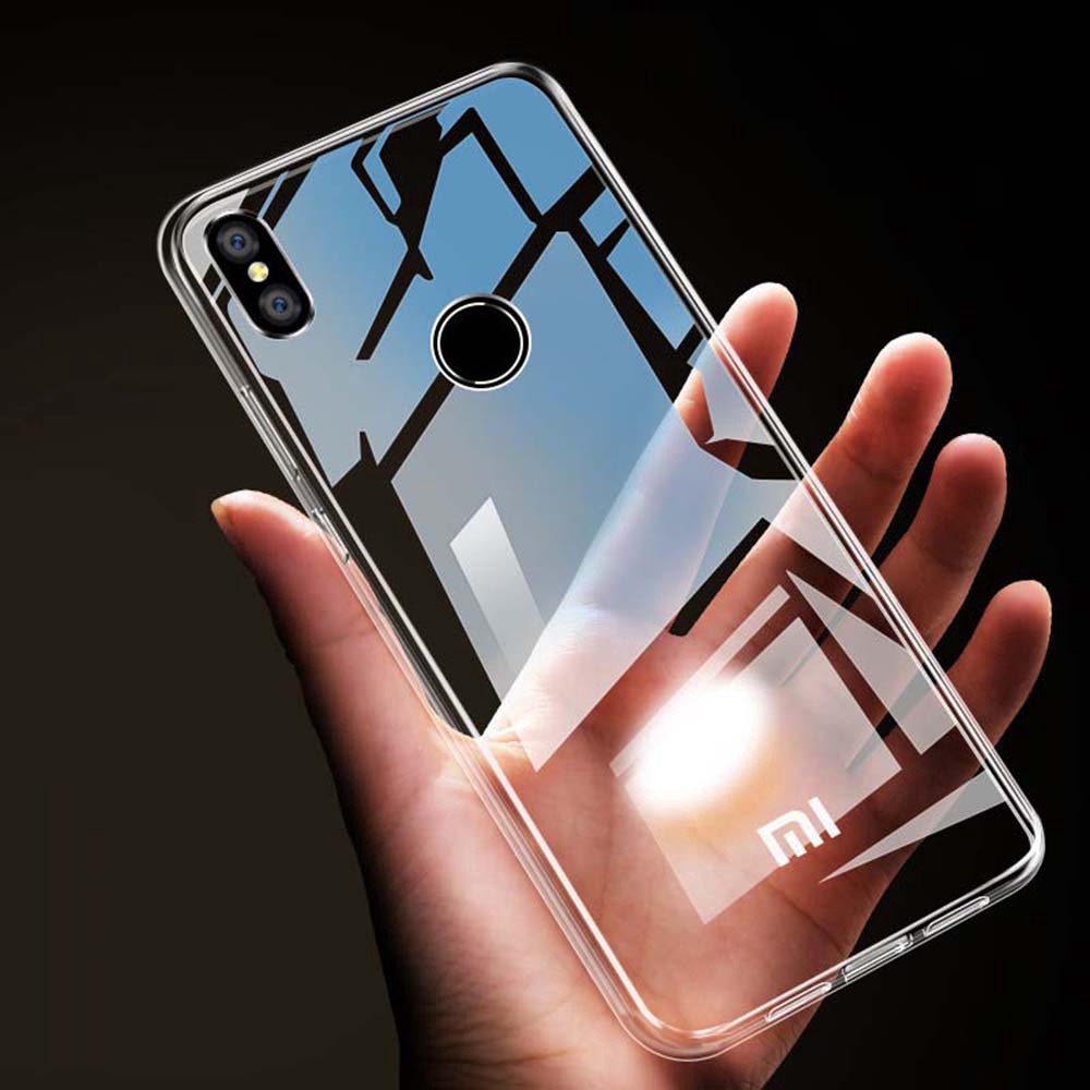 Ốp Điện Thoại Silicon TPU Mềm Trong Suốt Siêu Mỏng Cho Xiaomi Mi Max 3 2 Mix 3 2s Poco M3 X3 X3NFC F3 X3Pro F1 Play 6X 5X