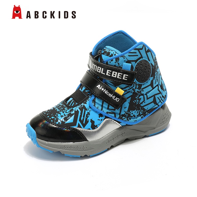 ABCKISD Children's summer boys' sports shoes Big children's summer new Transformers joint student basketball shoes