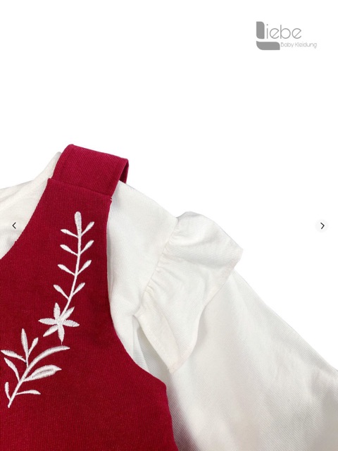 Set 2 chi tiết áo và váy yếm