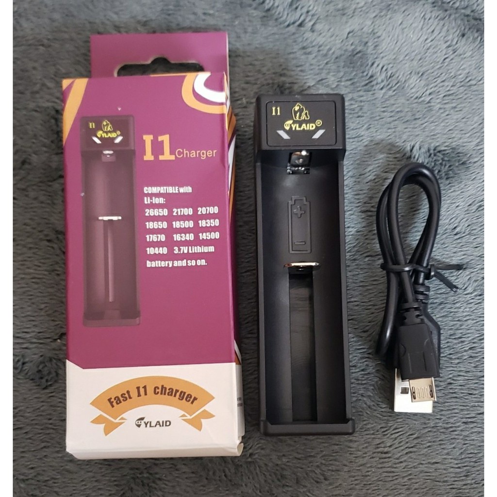 Sạc Đơn Cylaid i1 chính hãng Cylaid , tự ngắt sạc khi đầy pin, đèn báo ,sạc pin chất lượng cao sạc được nhiều loại pin