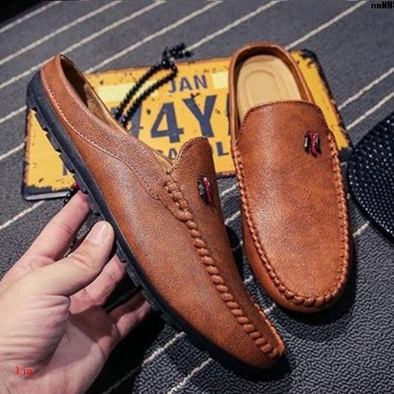 Giày Lười Da Thoáng Khí Phong Cách Hàn Quốc Thời Trang Mùa Hè Sang Trọng Cho Nam | BigBuy360 - bigbuy360.vn