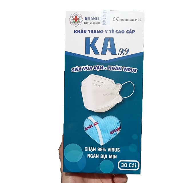 ( KA99) Khẩu Trang Kháng Khuẩn 4 Lớp 4D KA99 Cao Cấp Khánh An .