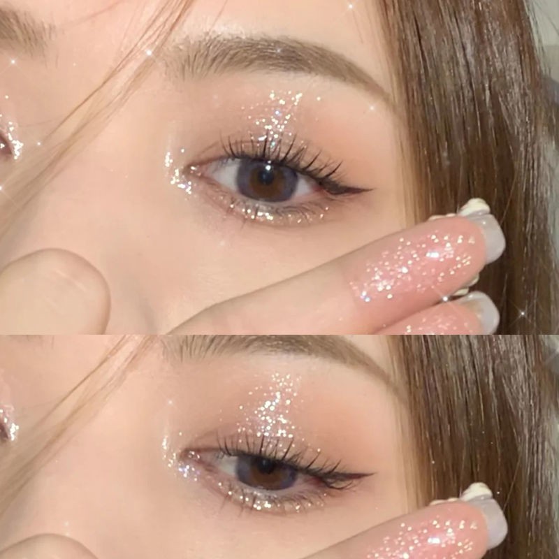 [Hàng mới về] Thỏi Phấn Mắt Dạng Gel Trang Điểm Mắt Lấp Lánh Kháng Nước Có 6 Màu Tùy Chọn