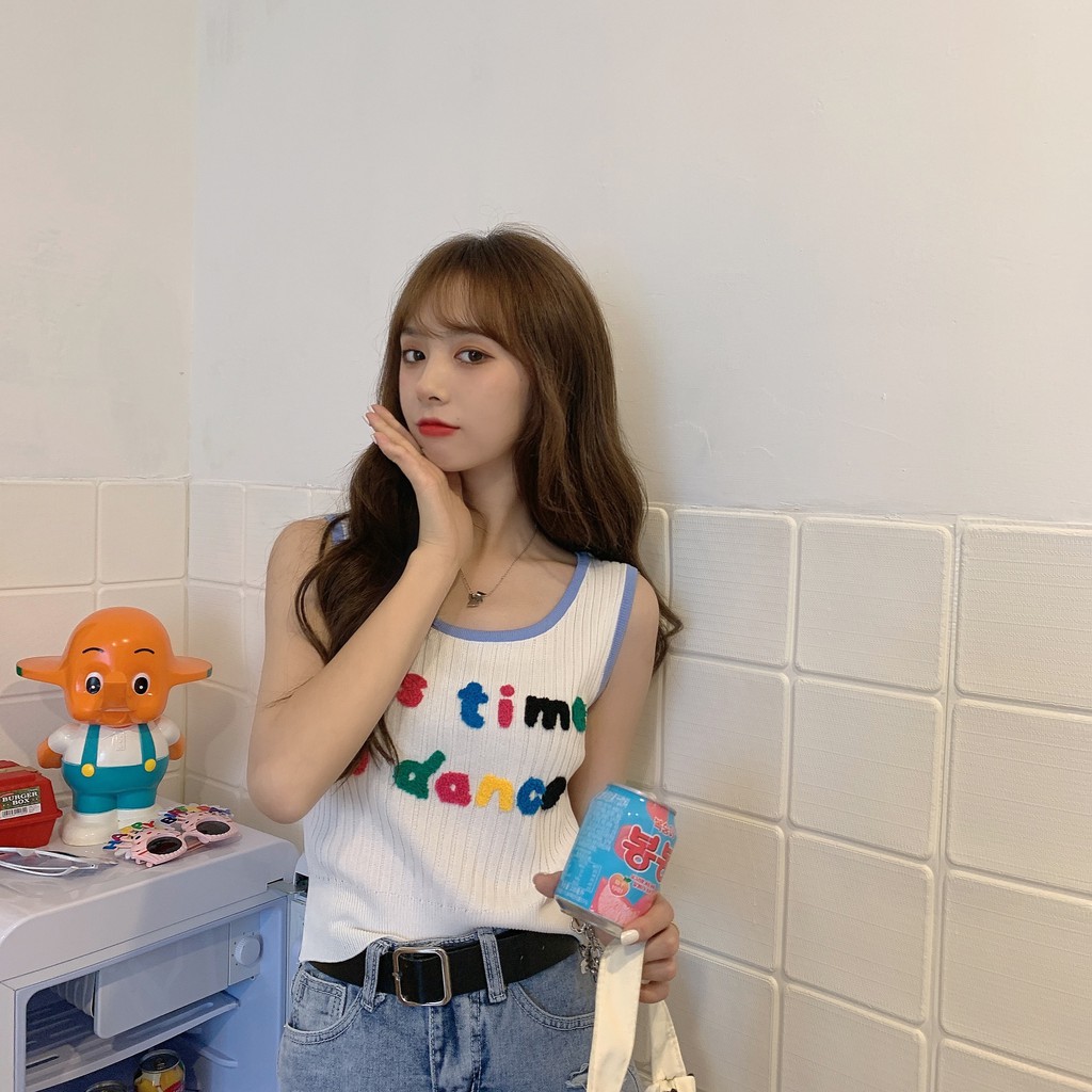 Áo Dệt Kim Không Tay Thời Trang Dành Cho Nữ | BigBuy360 - bigbuy360.vn