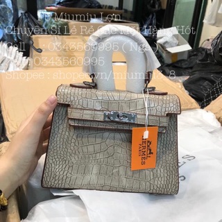 Túi Hm rắn vân sz 21