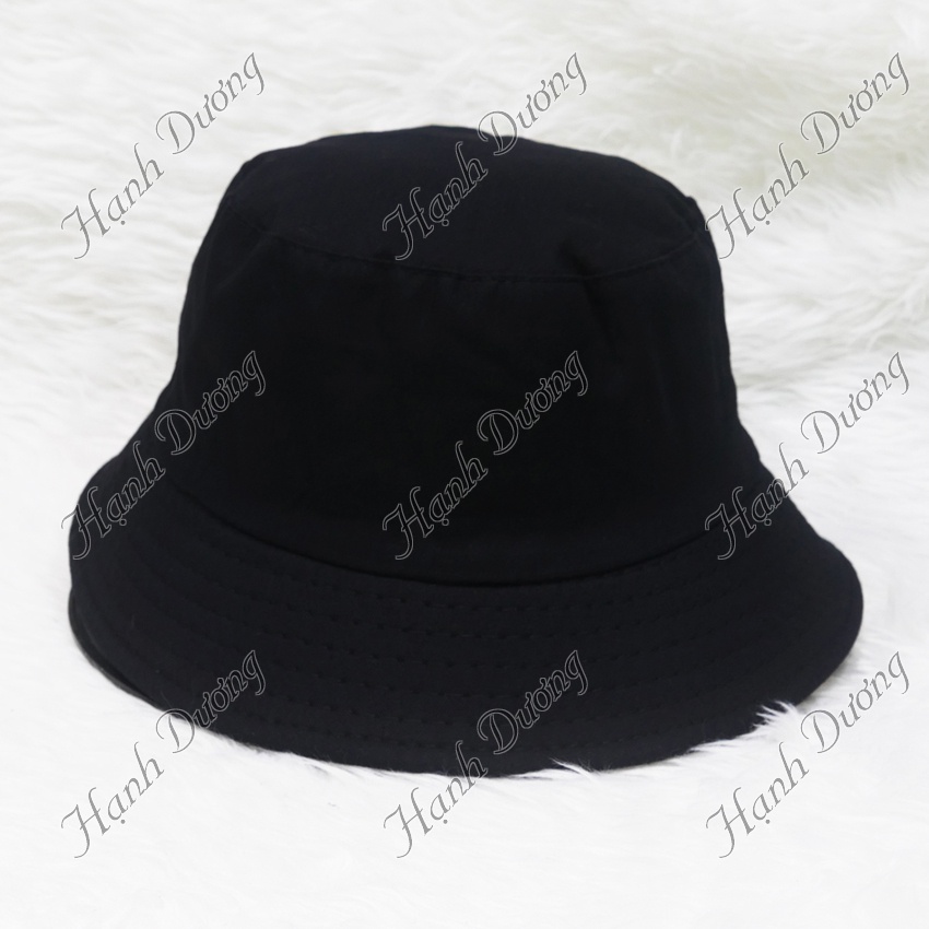 Nón tai bèo vành nhỏ thêu chữ vải cotton cao cấp thời trang phù hợp cho cả nam và nữ