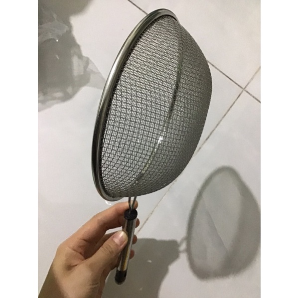 Rây lọc cháo inox 2 lớp cao cấp đường kính 14cm và 16cm, 20cm