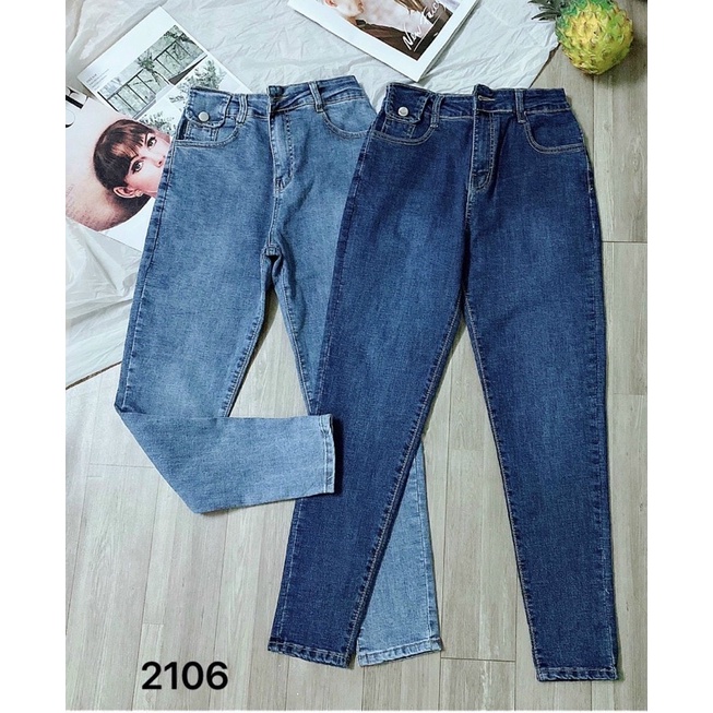 Quần jeans ôm lưng cao siêu tôn dáng hàng chuẩn xịn cao cấp loại 1 có Bigsize cho người từ 60kg