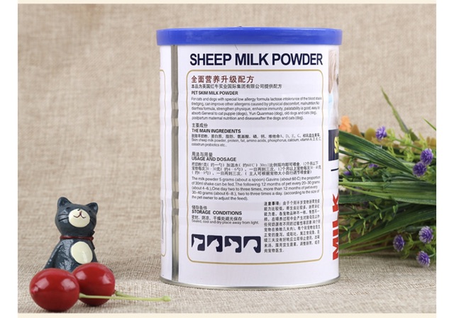 Sữa dê SHEEP MILK POWDER cho chó mèo 400g