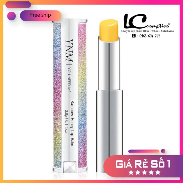 {Hàng chính hãng}  Son Dưỡng YNM Rainbow Honey Lip Balm fullsize