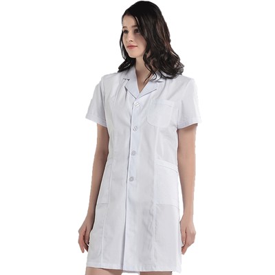 Quần áo y tế mỏng dài tay áo dài áo sơ mi trắng Áo sơ mi nữ ngắn tay mùa hè áo dài y tế cho học sinh nam quần áo làm việ