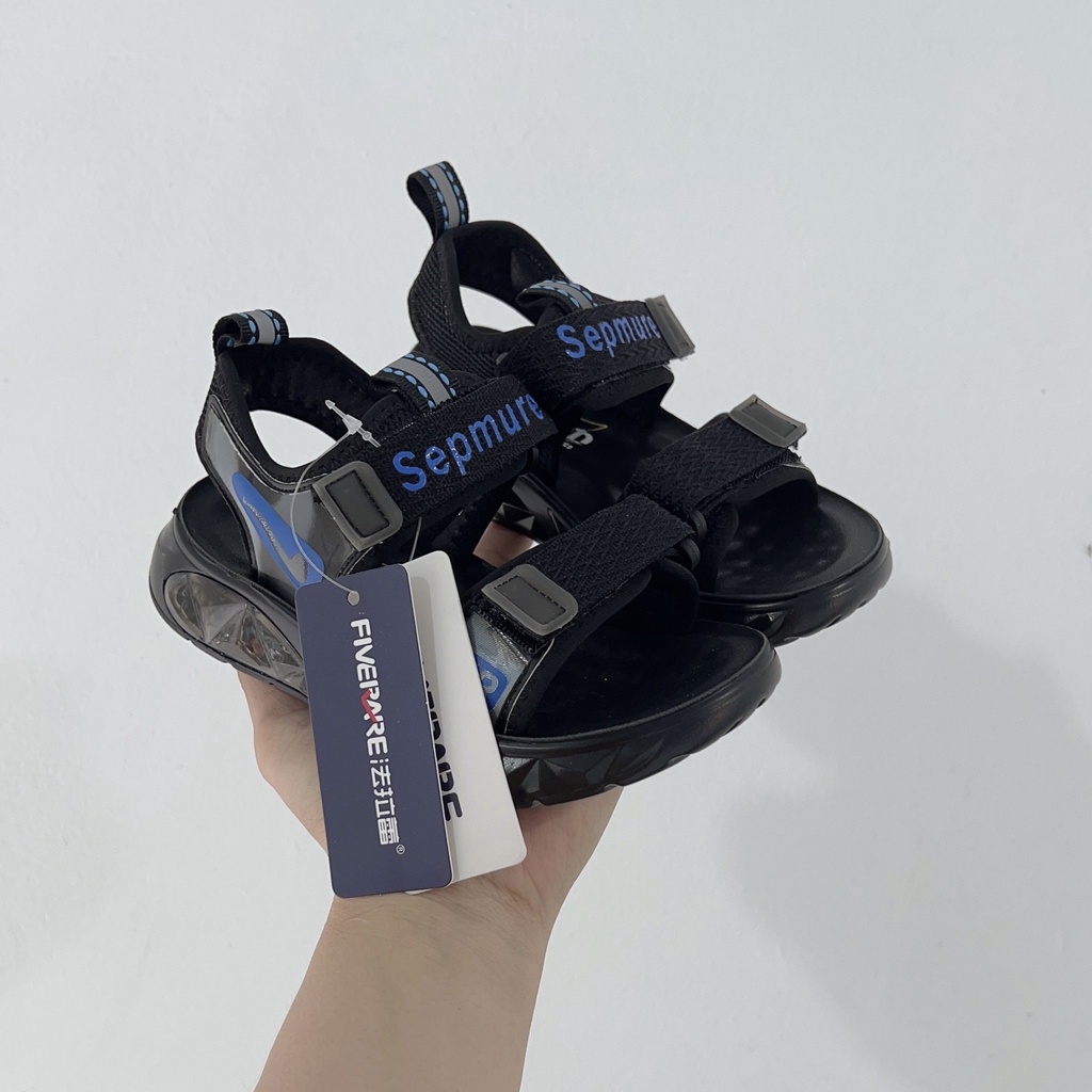 Sandal cho bé trai (sz26-sz41)- dép quai hậu cho bé đi học khâu đế nội địa siêu bền, siêu êm có quai dán tùy chỉnh 6607