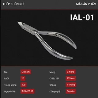 Kềm cắt móng inox ial01