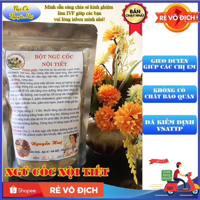 1 KG NGŨ CỐC NỘI TIẾT ĐẢM BẢO VỆ SINH AN TOÀN THỰC PHẨM - NGŨ CỐC NGUYỄN HUỆ