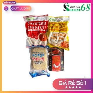 [Tokbokki] Bánh Gạo Tokbokki Hàn Quốc chế biến Chả cá & Sốt