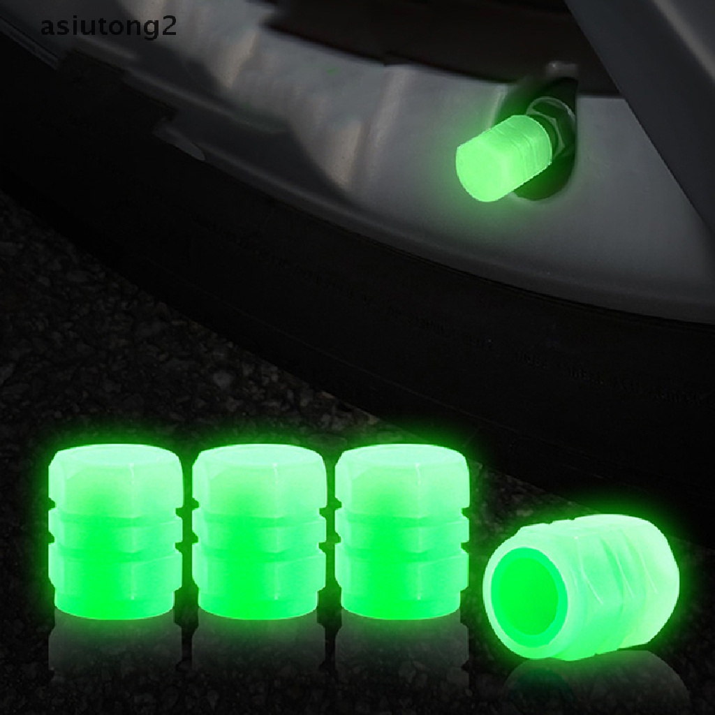 Nút Bịt Van Lốp Xe Hơi asiutong2 Dạ Quang