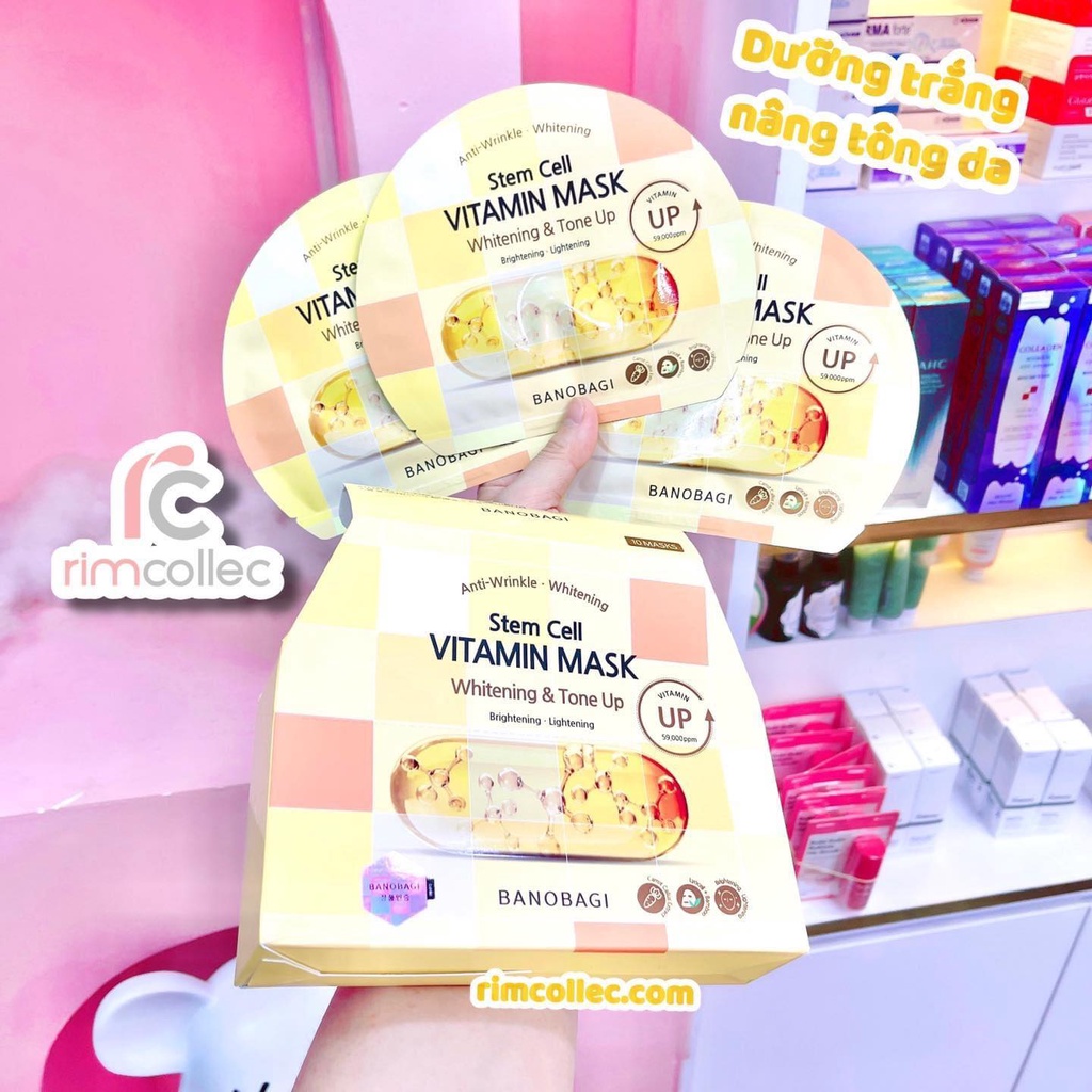 Mặt Nạ Vitamin Banobagi Vita Genic Jelly Mask 10 miếng