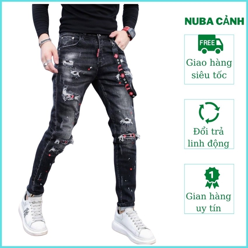 Quần jean nam chất bò cao cấp NUCA 34