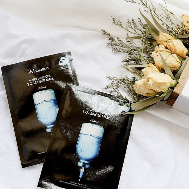 Mặt Nạ Dưỡng Ẩm, Làm Dịu Da JM Solution Water Luminous S.O.S Ringer Mask 35ml/miếng