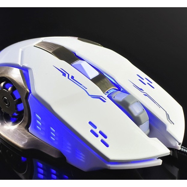 Chuột Gaming Mouse Thông Minh Có Đen Led CH11 Cực Chất