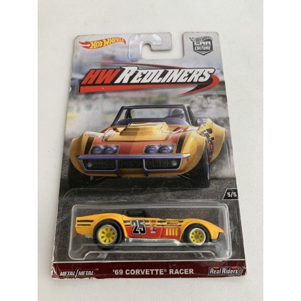 Hot Wheels Premium '69 Corvette Racer