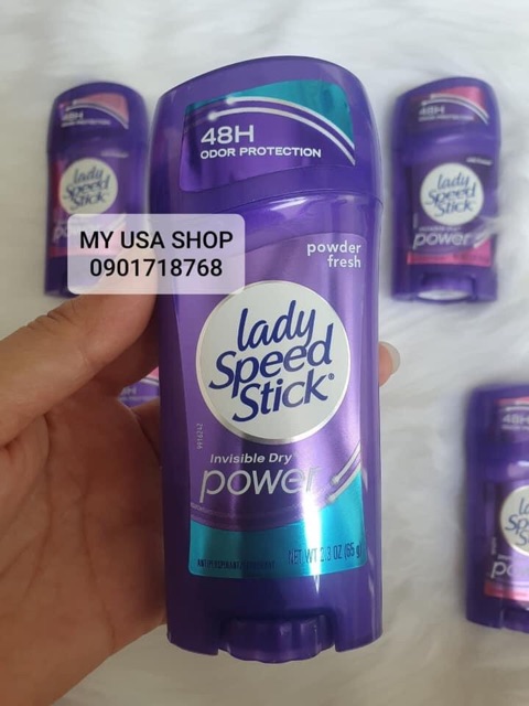 Lăn khử mùi nữ du lịch ❤️ Lăn khử mùi Lady Speed Stick 39.6g và 65g-HSD 2022