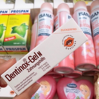 Gel bôi giảm đau, giảm sưng tấy và sốt khi bé mọc răng Dentinox