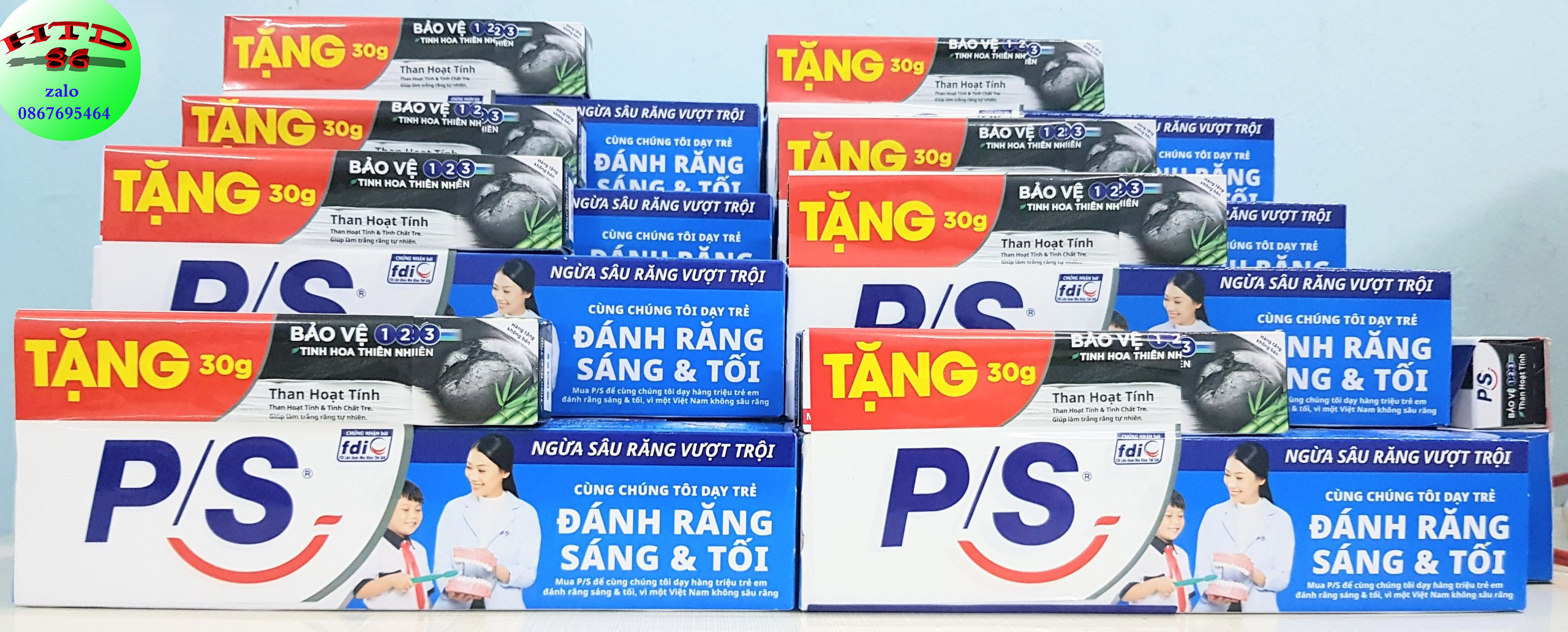 Kem đánh răng P/S 180g - Ngừa sâu răng vượt trội