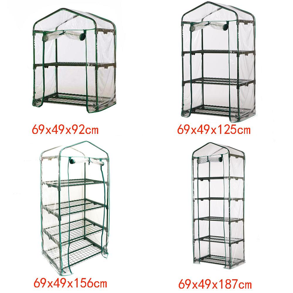 Túi Nhựa PVC Trong Suốt Chống Nước 2 / 3 / 4 / 5 Tầng Thay Thế Cho Trồng Cây ZAIJIE24