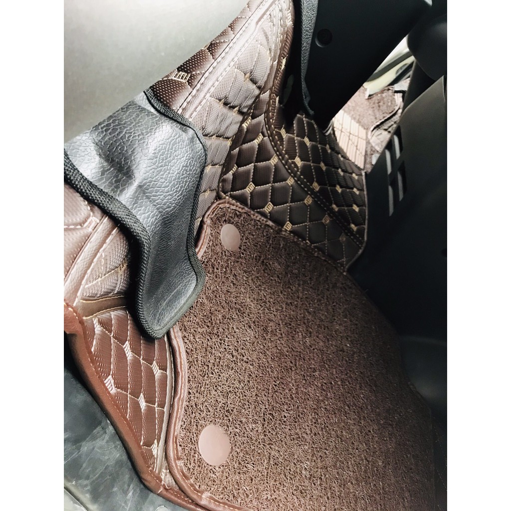 THẢM LÓT SÀN DA 6D CHO XE TẢI ISUZU 1.9 TẤN - ĐẸP MIỄN CHÊ