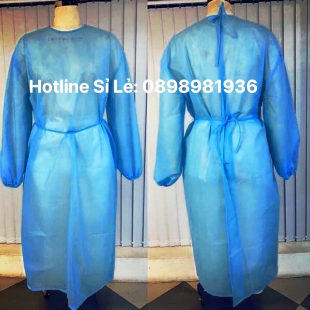 Trang phục chống dịch (áo choàng bác sĩ)