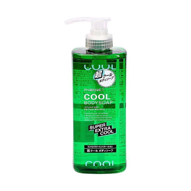 Sữa tắm bạc hà siêu mát lạnh Pharmaact Extra Cool Body Soap - Nhật Bản - 600ml