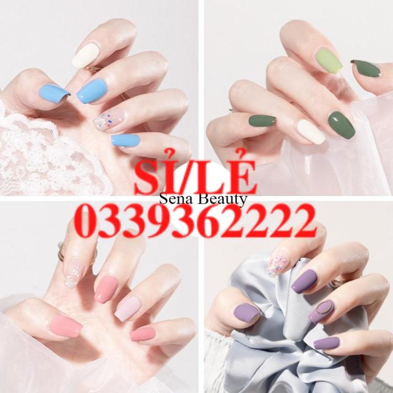 [ CHÍNH HÃNG ] Set 3 chai sơn móng tay Maycreate Nail Polish 4g*3 Senabeauty  HAIANHSHOP